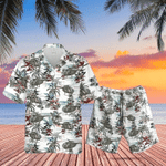 Hawaiian Aloha Shirts - Beach Shorts US Army Hughes Oh-6 Cayuse - 1