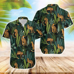 Jaguar Tropical Jungle Hawaiian Aloha Shirts DH - 1