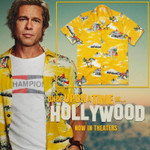 Brad Pitts Tropical Hawaiian Aloha Shirts 1808DH - 1