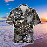 Passion for Motorcycle Mechanic Unisex Hawaiian Aloha Shirts H - 1