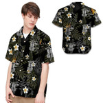 Hawaiian Aloha Shirts Disc Golf Tropical Flowers - 1