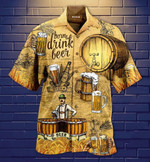 Born drink beer Hawaiian Shirts KV - 1