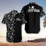 Dead Stroke Billiards BW Aloha Hawaiian Shirts V - 1