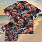 Hawaiian Aloha Shirts - Beach Shorts Jeep America Firework - 1
