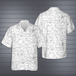 BW Teacher Math Love Pattern Hawaiian Shirts Back To School 28721DH - 1