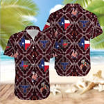 Hawaiian Aloha Shirts All About Texas 1504KV - 1