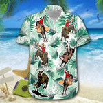 Hawaiian Aloha Shirts Cowboy Rodeo Art - 1