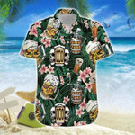 Hawaiian Aloha Shirts Skull Beer Summer - 1