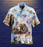 Hawaiian Aloha Shirts Memorial American Veterans - 1
