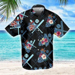 Floral Baseball Tropical Vibe Hawaiian Aloha Shirts - 1