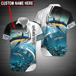 Tuna Fishing custom name Aloha Hawaiian Shirts KV - 1