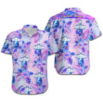 Custom Name Hawaiian Aloha Shirts Bowling Holographic Tropical Flowers - 1