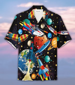 Rocket in the Space Hawaiian Shirts DH - 1