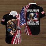 Remember Those Who Have Gone On Before Us Eagle Veteran Unisex Hawaiian Shirts - 1