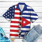 Cuba Root Flag Color Unisex Hawaiian Shirts - 1