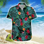 Hawaiian Aloha Shirts Puerto Rico Habiscus Sol Taino - 1