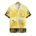 Personalized Color Of Love Yellow Hawaiian Aloha Shirts Custom Name H - 1