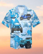 Jeep Go Everywhere Blue Atlantic Unisex Hawaiian Shirts - 1