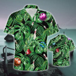 Bowling Try It Youll Strike It Green Tropical Unisex Hawaiian Shirts - 1