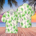 Alzheimers Awareness Ribbon Unisex Hawaiian Aloha Shirts DH - 1