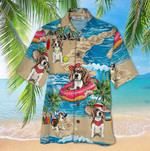 Beagle Enjoy Summer Beach Unisex Hawaiian Shirts - 1