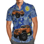 Hawaiian Aloha Shirts Jeep Starry Night - 1