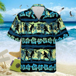 Disc Golf Time Green Hibiscus Unisex Hawaiian Shirts - Beach Shorts 030821h - 1