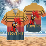 Hawaiian Aloha Shirts Chicken I Love His - 1