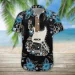 Aloha Bass Guitar Hawaiian Shirt Xh - 1