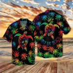 Hawaiian Aloha Shirts Colorful Turtle Salty Lil Beach - 1