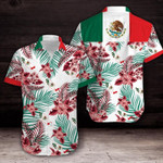 Mexican Eagle Tropical Unisex Hawaiian Aloha Shirts - 1