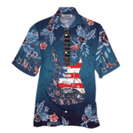 Hawaiian Aloha Shirts Guitar Flag - 1