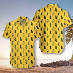 Yellow Bitcoin Unisex Hawaiian Shirts - 1