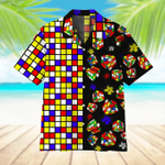 Colorful Rubik Unisex Hawaiian Shirts - 1