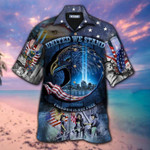 Eagle United We Stand September 11th Freedom Is Not Free Unisex Hawaiian Shirts - 1