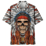 Skull Native Hawaiian Shirt  Unisex  Adult  HW4315 - 1