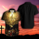 Jesus Christian Cross Hawaiian Shirt  Unisex  Adult  HW6098 - 1