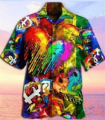 LGBT Dragon Colorful Hawaiian Shirt  Unisex  Adult  HW3953 - 1