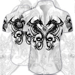 Dragon Tattoo Hawaiian Shirt  Unisex  Adult  HW2705 - 1
