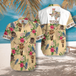 Texas Hawaiian Shirt  Unisex  Adult  HW4400 - 1
