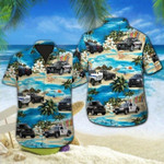 Police Cars Tropical Hawaiian Shirt  Unisex  Adult  HW4581 - 1