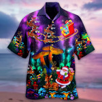 Christmas Santa Claus Party Hawaiian Shirt  Unisex  Adult  HW3515 - 1