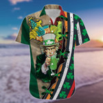 Drink Beer Saint Patricks Day Hawaiian Shirt  Unisex  Adult  HW2243 - 1