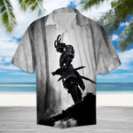 Samurai Stands In The Forest Hawaiian Shirt  Unisex  Adult  HW1427 - 1