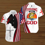 God Fishing Hawaiian Shirt  Unisex  Adult  HW2454 - 1