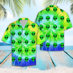 Alien Tiedye Hawaiian Shirt  Unisex  Adult  HW5748 - 1