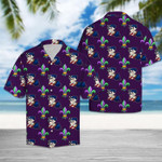 Louisiana Fleur De Lis Mardi Hawaiian Shirt  Unisex  Adult  HW5876 - 1