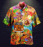 Hippie Halloween Hawaiian Shirt  Unisex  Adult  HW2041 - 1