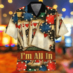 Poker All In Hawaiian Shirt  Unisex  Adult  HW4317 - 1
