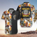 Darts Beer Repeat Hawaiian Shirt  Unisex  Adult  HW3537 - 1